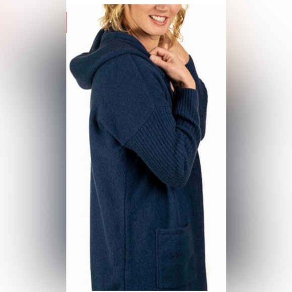 TRILOGY NZ - Hooded Long Line Cardigan - Picture 3 of 9